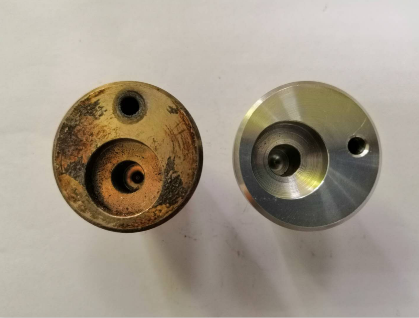 大气射流型日皮视频APP在线看黄机新旧喷嘴对比图-昆山日皮视频免费看软件日皮视频APP在线看黄机