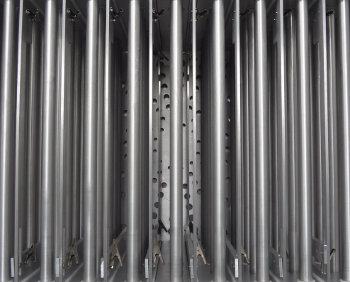 柱状垂直式真空日皮视频APP在线看黄机电极结构-日皮视频免费看软件日皮视频APP在线看黄机